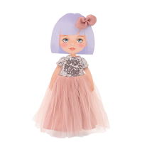 Clothing Set: Pink Dress With Sequins 28